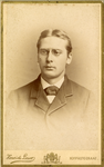 104287 Portret van G.G. Calkoen, geboren 1857, schrijver over de stadsgeschiedenis van Utrecht, overleden 1935. ...